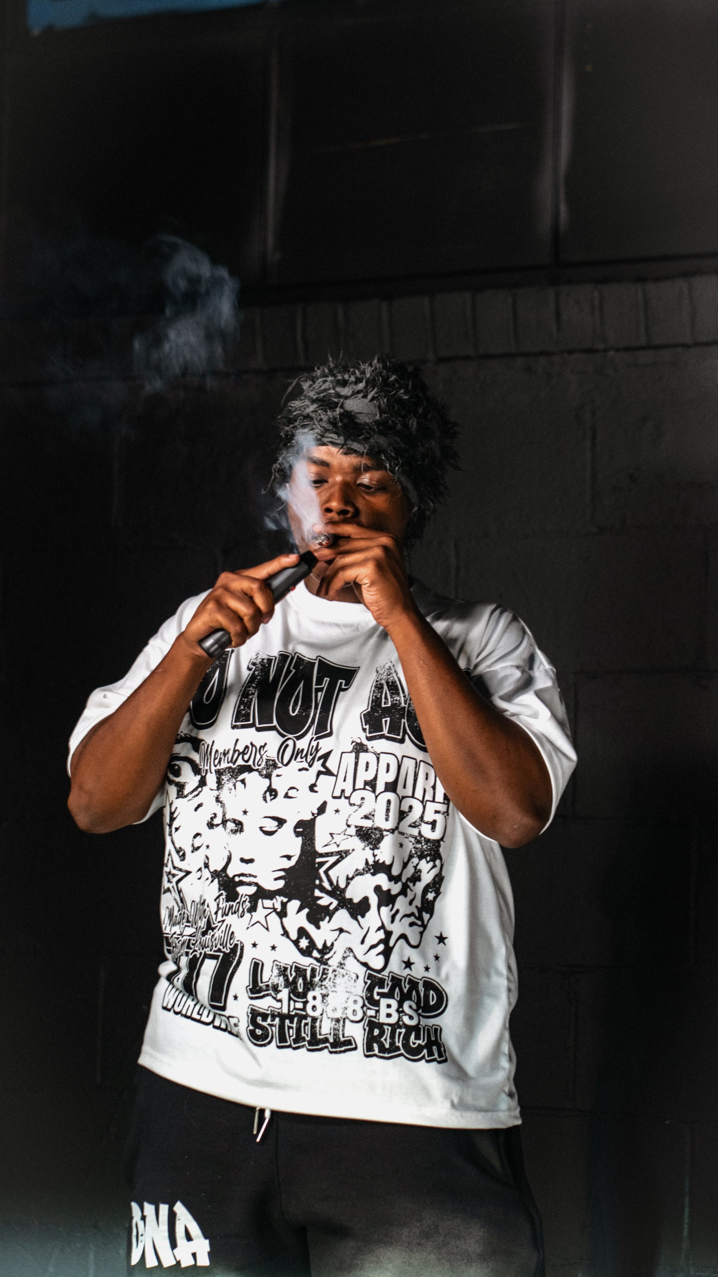 Oversized Short Sleeve DNA T Shirt