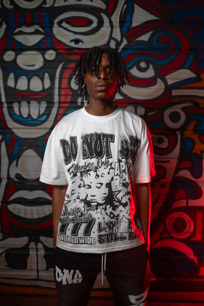 Oversized Short Sleeve DNA T Shirt